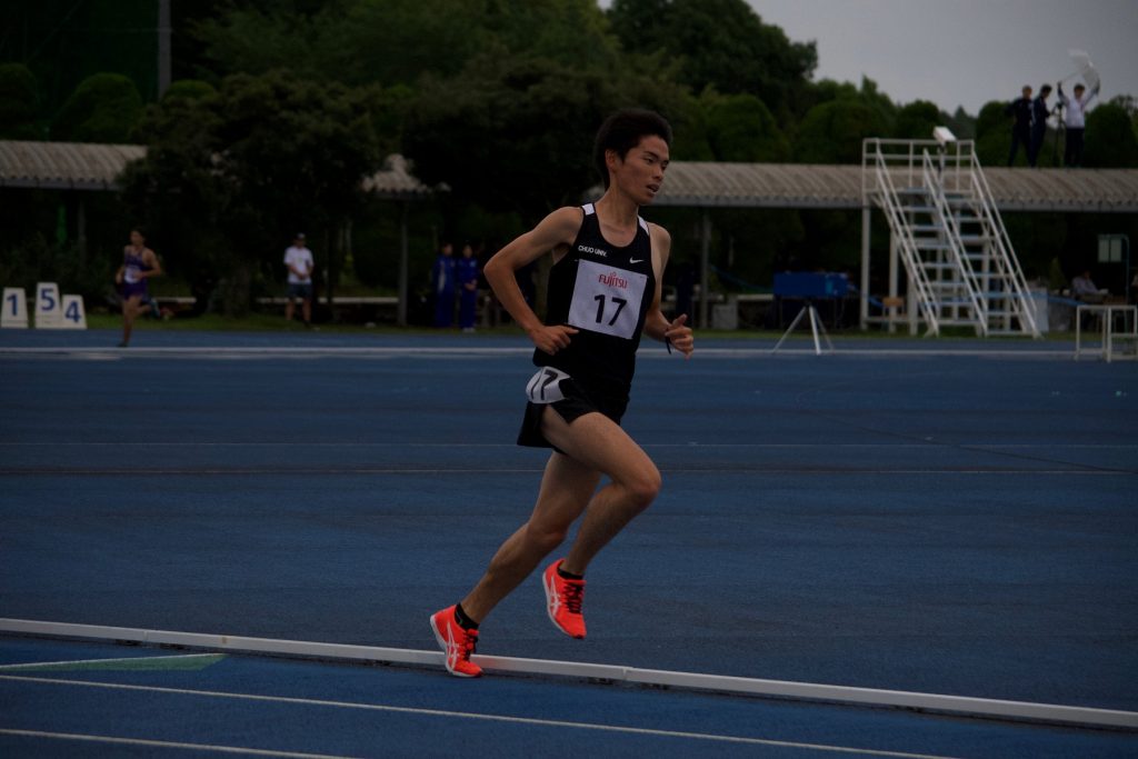 2019-07-06 順大記録会 5000m 2組 00:15:41.12